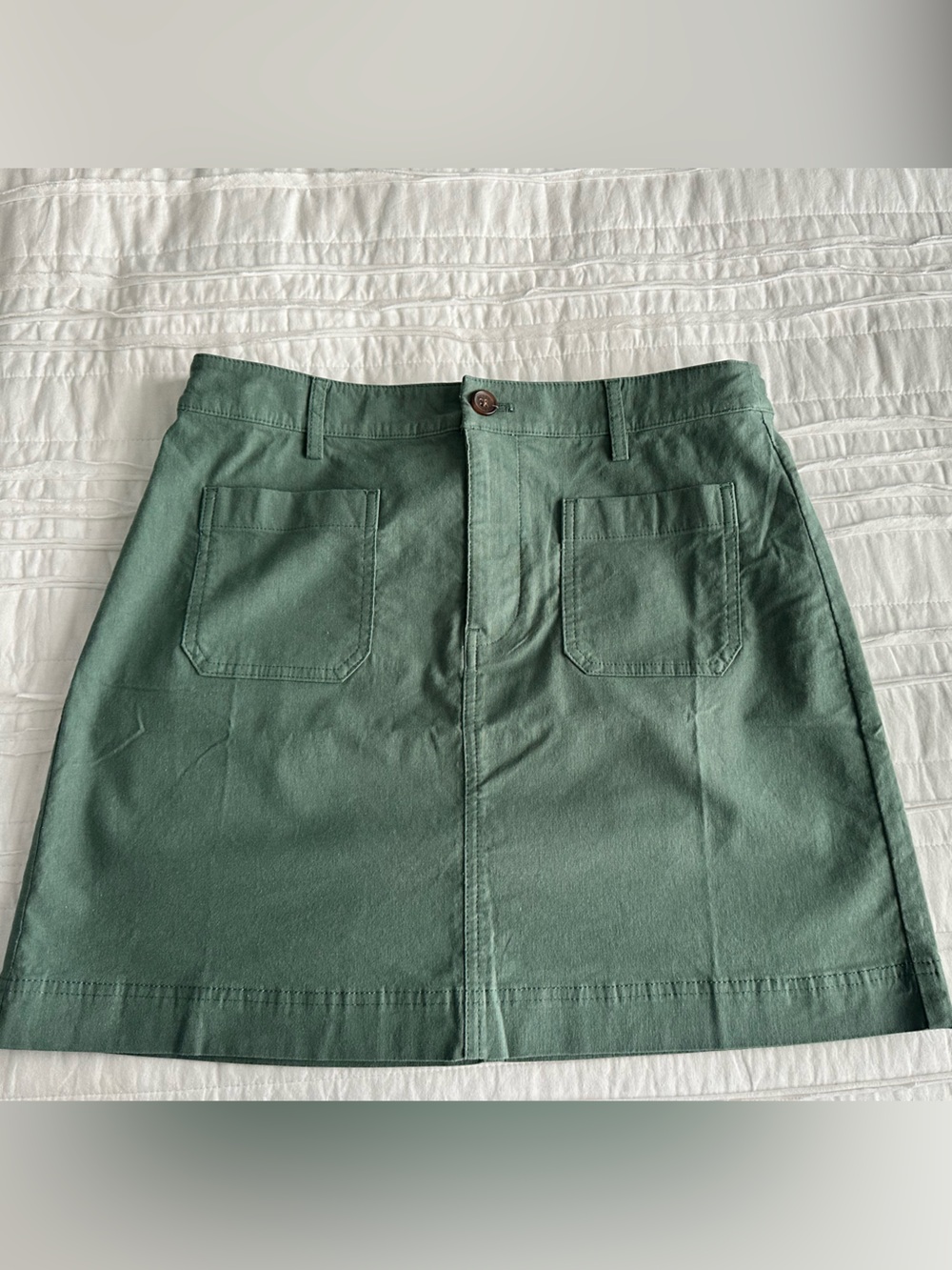 J. Crew Olive Green Skirt